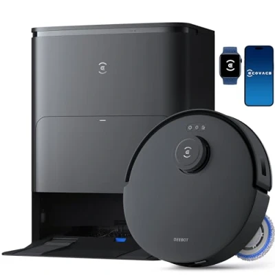 Abbildung von ECOVACS Saugroboter &quot;ECOVACS DEEBOT T30S PRO OMNI&quot;, 11.000PA, OMNI Station, Mopphebesystem, Adaptive Kantenreinigung