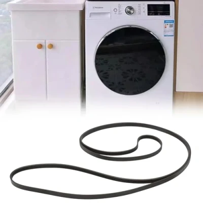 Abbildung von Anlseiod 6PHE1991 Antriebsriemen für Indesit Wäschetrockner, mit Tcr2, Tcs3, kompatibler Riemen Whirlpool Wäschetrockner 144003205, C00300793, Umfang 1991 mm, Breite 9,5 mm
