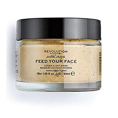 Abbildung von Revolution Skincare London, Jake Jamie Kakao &amp; Hafer Feuchtigkeitsspendende Gesichtsmaske, 50ml