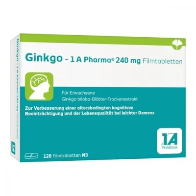 Abbildung von 1A PHARMA GINKGO 240MG 120 St