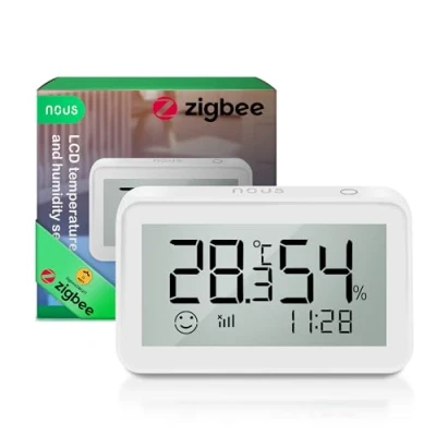 Abbildung von Išmanusis temperatūros ir drėgmės jutiklis E6, ZigBee, TUYA, NOUS