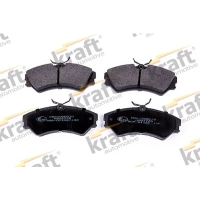 Abbildung von KRAFT 6000210 Bremsbelagsatz Vorderachse VOLKSWAGEN: Transporter 4 Bus, Kastenwagen, Pritsche / Fahrgestell