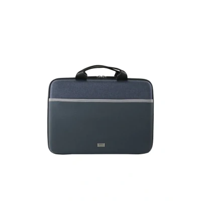 Abbildung von Hama Laptoptasche 14.1&quot; Hardcase (mit Griff, Steppfutter, Reißverschluss, Tasche, Hardcase) Blau