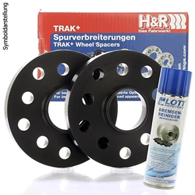 Abbildung von H&amp;R DR Spurplatten Spurverbreiterung Distanzscheibe 5x112 20mm // 2x10mm + Bremsenreiniger