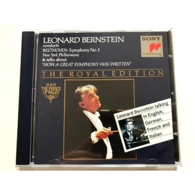 Abbildung von Beethoven: Symphonie No. 5 mit Erläuterungen von Leonard Bernstein