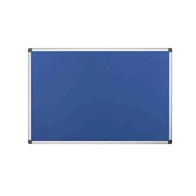 Abbildung von Bi Office Pinnwand Maya FA2143170 Aluminiumrahmen Filz 240x120cm blau