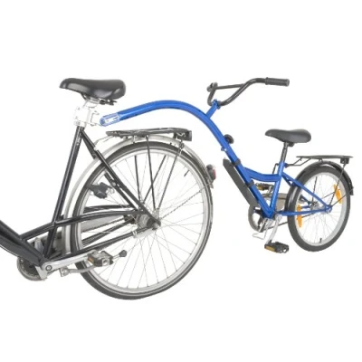 Abbildung von terrabikes Jungen 66074 Nachläufer Trailer Bike Kinderfahrrad, blau, one size