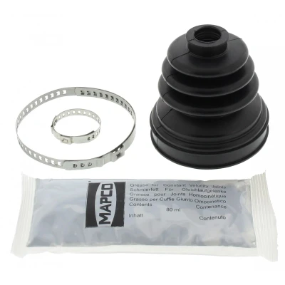 Abbildung von MAPCO 18604 Achsmanschette Vorderachse, getriebeseitig FORD: Focus 2 Schrägheck, Kombi, FIESTA 5, VOLVO: V50, S40 II, C30, NISSAN: MICRA
