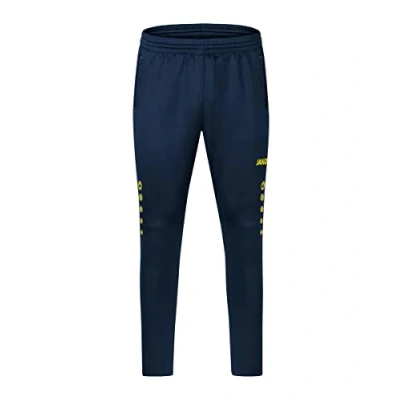 Abbildung von JAKO Herren Trainingshose Challenge, Marine/Neongelb, XL