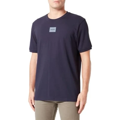 Abbildung von HUGO Diragolino Tshirt basic, Herren, Größe: Large, Dark blue