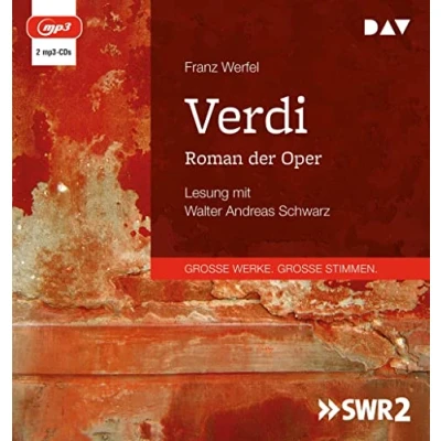 Abbildung von Verdi. Roman der Oper: Lesung mit Walter Andreas Schwarz (2 mp3 CDs)