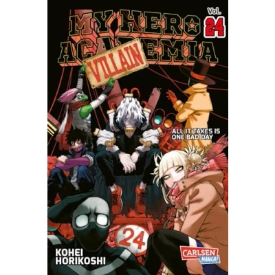 Abbildung von My Hero Academia 24: Abenteuer und Action in der Superheldenschule Mit Glow the Dark Effekt auf dem Cover nur 1. Auflage!
