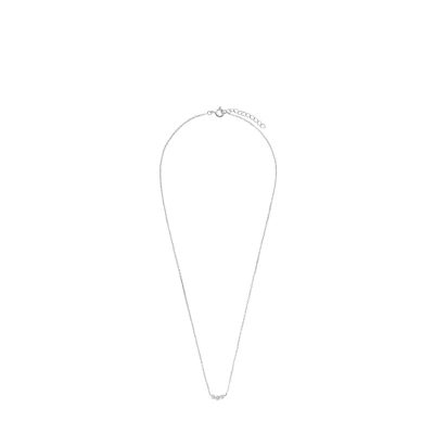 Abbildung von Lucardi Modern Basic Halskette, Damen, Größe: 45, Silver