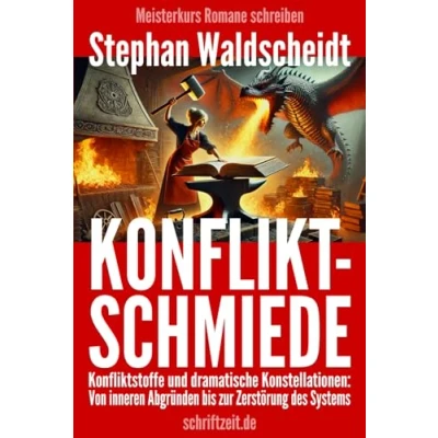 Abbildung von KONFLIKTSCHMIEDE: Konfliktstoffe und dramatische Konstellationen: Von inneren Abgründen bis zur Zerstörung des Systems (Meisterkurs Romane schreiben)