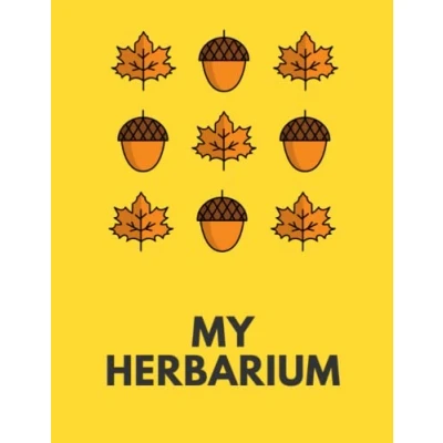 Abbildung von My Herbarium Botanical notebook Make your green life to log herbs: size 8.5*11 inches 120 pages