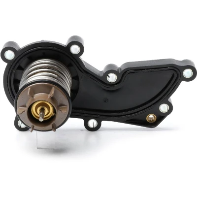Abbildung von METZGER 4006405 Kühlwasserthermostat 87 mit Dichtungen Kunststoff Gehäuse AUDI: A4 B8 Avant, Limousine, A5 Coupe
