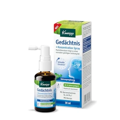 Abbildung von Kneipp Gedächtnis + Konzentration Spray 30 ml