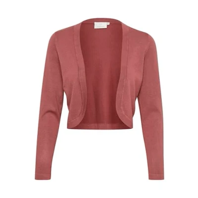 Abbildung von Kaffe Astrid Bolero Strickjacke, Damen, Größe: Small, Apple butter