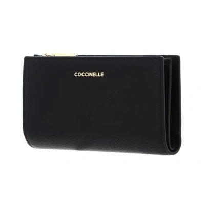 Abbildung von Coccinelle Metallic Soft Wallet Noir