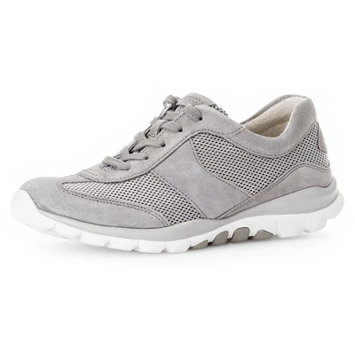 Abbildung von Gabor Rollingsoft Keilsneaker, Freizeitschuh, Halbschuh, Schnürschuh mit OPTIFIT Wechselfußbett