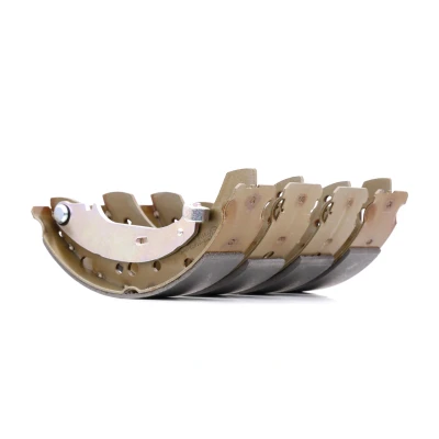 Abbildung von BREMBO S 61 527 Bremsbacken 203 38 mit Handbremshebel RENAULT: TWINGO 2, PEUGEOT: 206+ Schrägheck, 206 SW