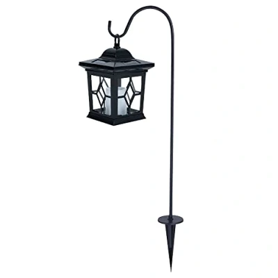 Abbildung von GLOBO LIGHTING LED Solarleuchte, Leuchtmittel fest verbaut, Steckleuchte Solarlampe Erdspieß Solarlampen