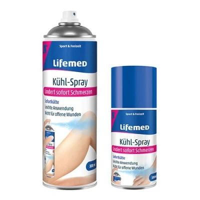 Abbildung von Lifemed Kühlspray transparent 3 x 100 ml
