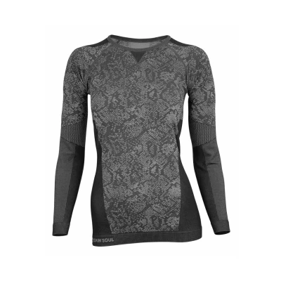 Abbildung von Stark Soul Thermo Seamless Unterhemd/shirt, Damen, Größe: L/XL, Grau