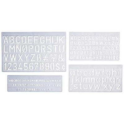 Abbildung von Wedo 7012 Schablonen Set