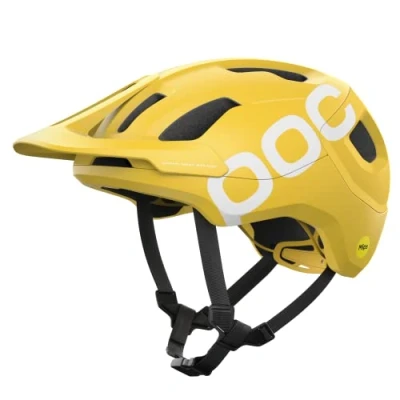 Abbildung von POC Axion Race MIPS Aventurine Yellow Matt 48 52 Fahrradhelm