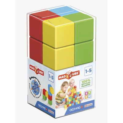 Abbildung von Geomag Magicube Baukasten Full Color Crystal 8 Teile