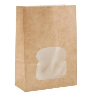 Abbildung von Klodsbundspose 155x72x220 mm med OPP/Rude Brun,250 stk/krt