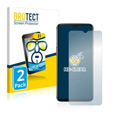 Abbildung von BROTECT (2 Stück Schutzfolie für OnePlus 7 Displayschutz Folie Ultra Klar