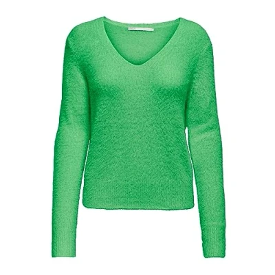Abbildung von ONLY Damen ONLELLA PIUMO LS V Neck CC KNT Pullover, Island Green, XS
