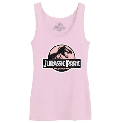 Abbildung von Jurassic Park Damen Wojupamtk011 Tanktop, Rosa, XS