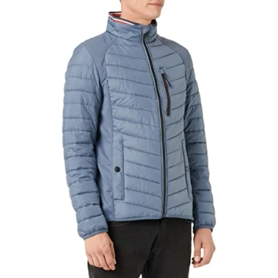 Abbildung von TOM TAILOR Herren Hybrid Steppjacke 1031475, 10877 China Blue, M