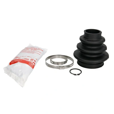 Abbildung von FEBI BILSTEIN 26829 Achsmanschette Hinterachse, radseitig Polychloropren (Neopren) BMW: 3 Limousine, Touring, Coupe