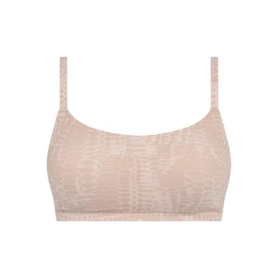 Abbildung von Chantelle BH Soft Stretch Padded Bralette Rosa Muster Nylon XS/S Damen
