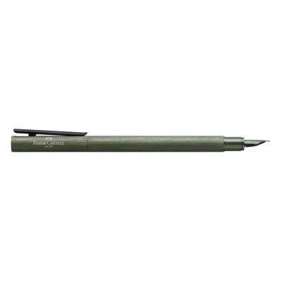 Abbildung von Faber Castell Neo Slim Aluminium Olive Green FP B