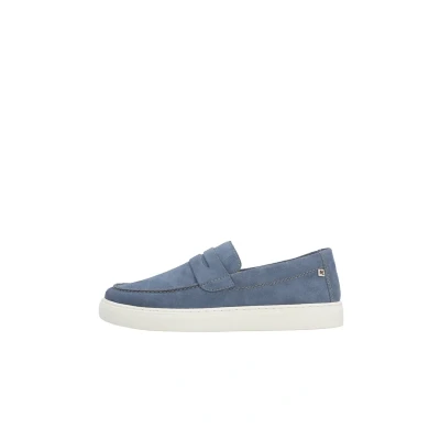 Abbildung von Rieker Evolution Slipper, Herren, Größe: 45, Blau Schuhe