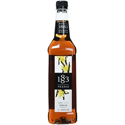 Abbildung von 1883 Vanille Sirup Qualität aus Frankreich 1 Liter PET Flasche Vegan