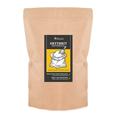 Abbildung von mituso Erythrit, Süßungsmittel, 1er Pack (1x 1000g) im Beutel
