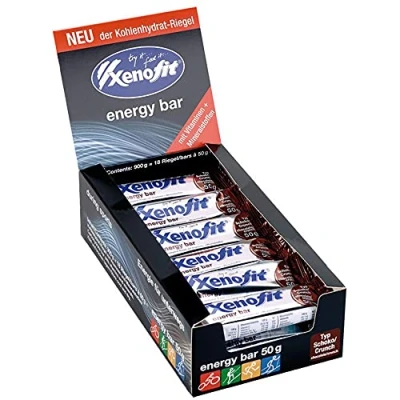 Abbildung von Xenofit Energy Bar a 50g 24 Riegel Schoko/Crunch