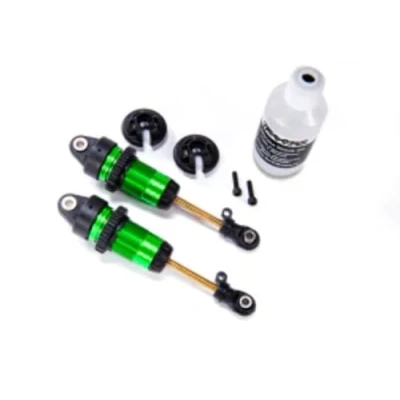Abbildung von Traxxas Dämpfer GTR lang Alu Blau PTFE (2)