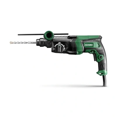 Abbildung von HiKOKI DH26PC2 Bohr &amp; Meißelhammer (830W, 2,9 J, Schlagzahlregelung, Antivibrationshandgriff, Transportkoffer)