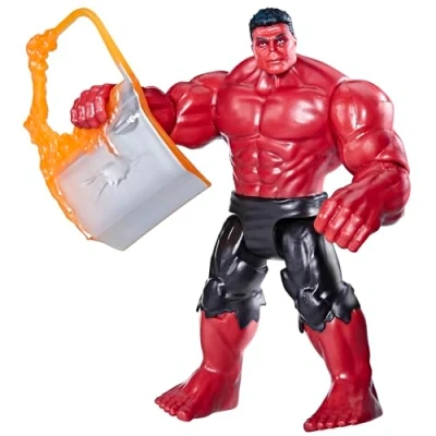 Abbildung von Hasbro Spielfigur Marvel Deluxe Action Figur Red Hulk
