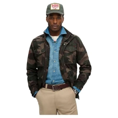 Abbildung von Superdry Rookie Military Leichte Jacke, Herren, Größe: XL, Troops camo green