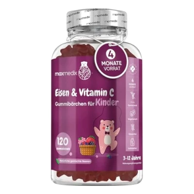 Abbildung von maxmedix Eisen &amp; Vitamin C für Kinder