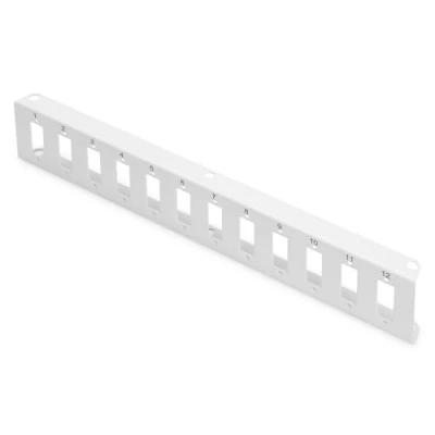 Abbildung von Assmann DIGITUS Adapterplatte für DN 96800M 2, grau 12x SC DX, LC QD