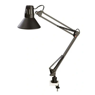 Abbildung von Alco Albert 9037 11 Arbeitsplatzleuchte, ca. 38 cm, schwarz